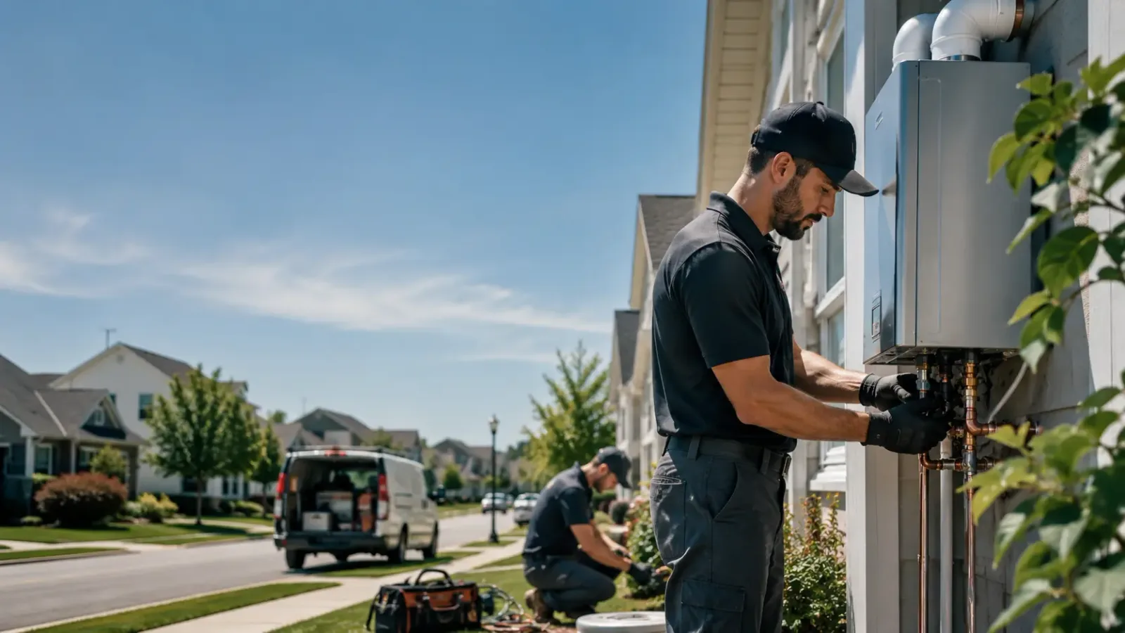 Tankless Water Heater Installation in Chilton, TX